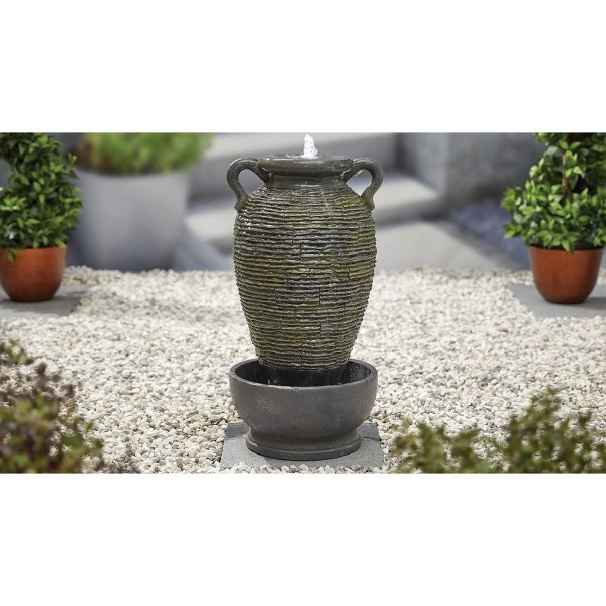 Rippling Vase Inc. Led - Kelkay Water Feature